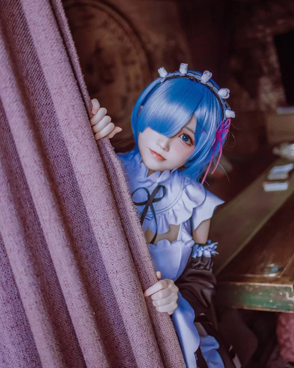 Đắm mình trước bộ cosplay cô nàng Rem trong Re:Zero, có cô hầu gái như này thì ở nhà cũng mãn nguyện - Ảnh 3.