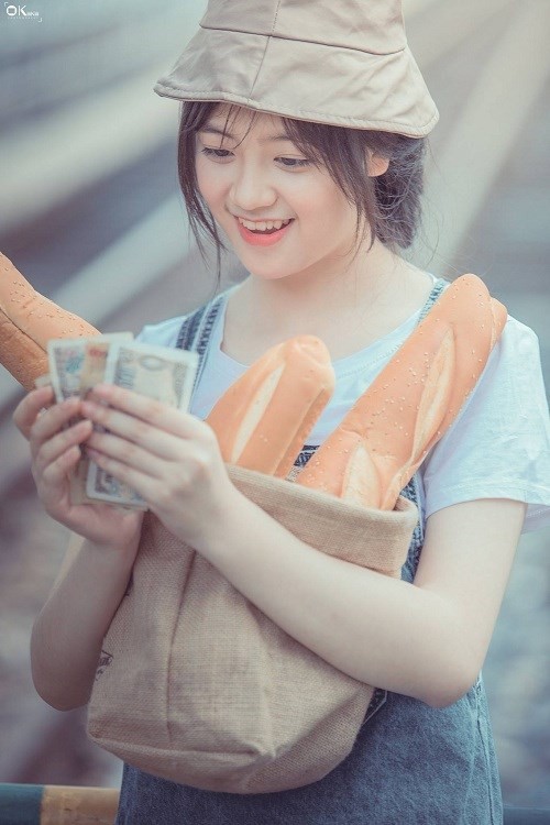 Bộ ảnh “Cô gái bán bánh mỳ” xinh đẹp thu hút mọi ánh nhìn ảnh 8