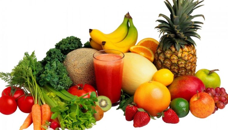 Ăn nhiều rau và trái cây để giảm cân